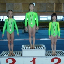 4 медали завоевала юная челнинская гимнастка 