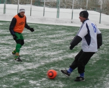 Сегодня в Челнах состоялся футбольный матч ветеранов 'КАМАЗа' и 'Рубина'