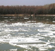 За сутки уровень воды Нижнекамского водохранилища повысился на 21 см