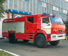 Дизайн пожарной машины 'КАМАЗ' разработан специалистами Audi и Volkswagen