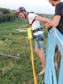 Экстремальное увлечение челнинцев - rope jumping