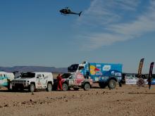 Экипажи команды 'КАМАЗ-мастер' возглавили ралли 'Африка Эко Рйс-2015' в классе грузовиков