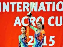 Юные челнинские акробатки стали призерами этапов Кубка мира в Болгарии и Швейцарии