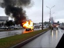 Водитель сгоревшего «Рено Дастер» винит в этом газовую заправку