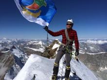Евгений Иванов («Колдун») покорил гору Маттерхорн в швейцарских Альпах