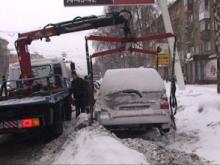 Челнинские гаишники будут эвакуировать автомобили, мешающие уборке снега с проспектов