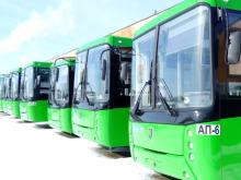 Автобусы НЕФАЗ для Екатеринбурга выкрасили в зеленый цвет