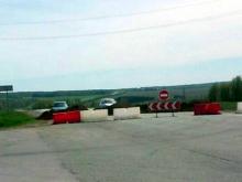 На ремонт закрыт участок автотрассы на подъезде к Бугульме