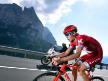 Ильнур Закарин финишировал третьим на 132-километровом этапе велогонки «Джиро д Италия»