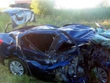 В Татарстане в ДТП с 'КАМАЗом' погибла пассажир автомобиля 'Рено Логан'