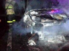 Еще один поджог в 62-м комплексе: ночью неизвестные сожгли автомобиль «Лада Гранта»