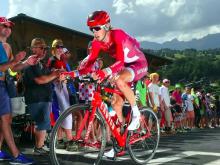 Ильнур Закарин пока в тридцатке лучших на велогонке 'Тур де Франс'