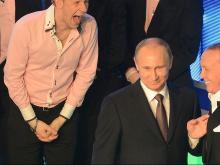 Владимир Путин. КВН:  'Это вы о ком сказали - женился, развелся, счастлив?' (видео)