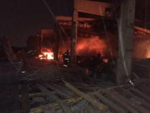 5 человек погибли сегодня на пожаре в цехе по производству изделий из пластика в Нижнекамске