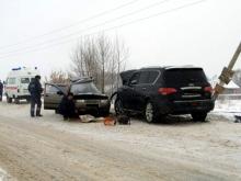 В Татарстане внедорожник 'Инфинити' протаранил 'ВАЗ-2111' - погиб 60-летний водитель
