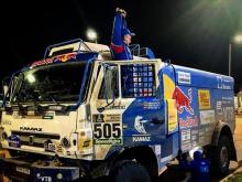 Эдуард Николаев первый в классе грузовиков на третьем этапе ралли 'Дакар 2017'