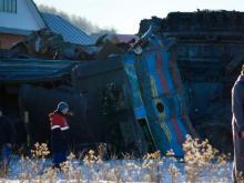 В Башкирии столкнулись два грузовых поезда - погибли три машиниста