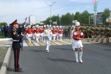 9 мая, Набережные Челны, парад Победы и возложение венков к Вечному огню
