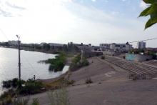 Основные строительные работы на набережной реки Мелекеска будут завершены в августе