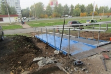 В 25-м комплексе устанавливают четыре лестницы за 424 тысячи рублей